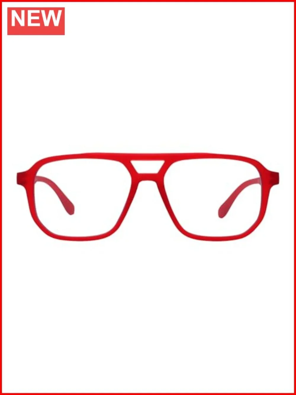 Retro Aviator Reading Glasses with Blue Light Protection Spring Hinge